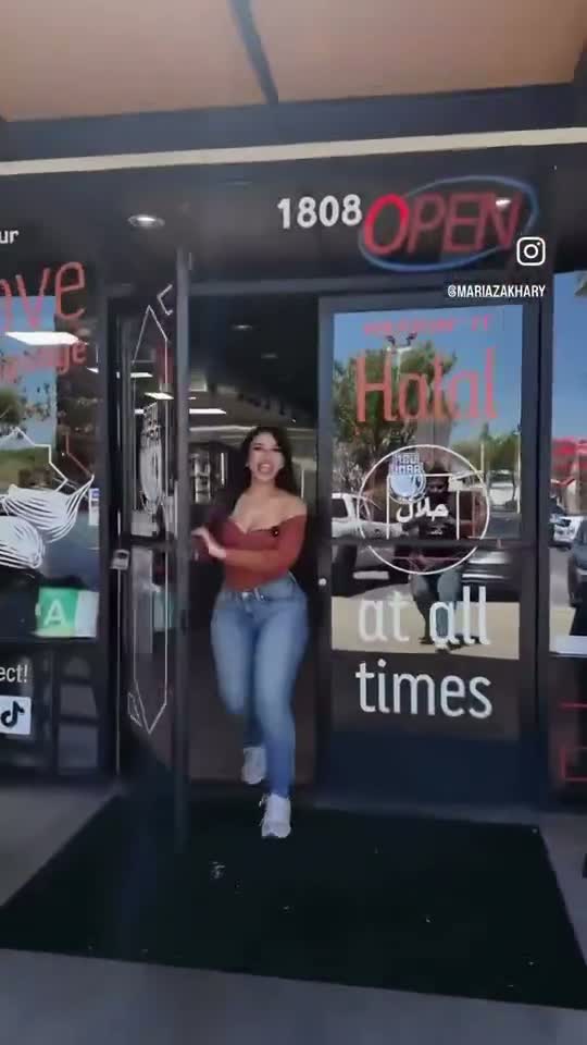 Filming a shawarma spit for a reel that hit 1.5 million views